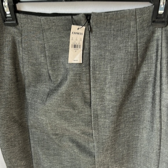Express Gray Skirt A-Line , pencil skirt - Picture 7 of 12